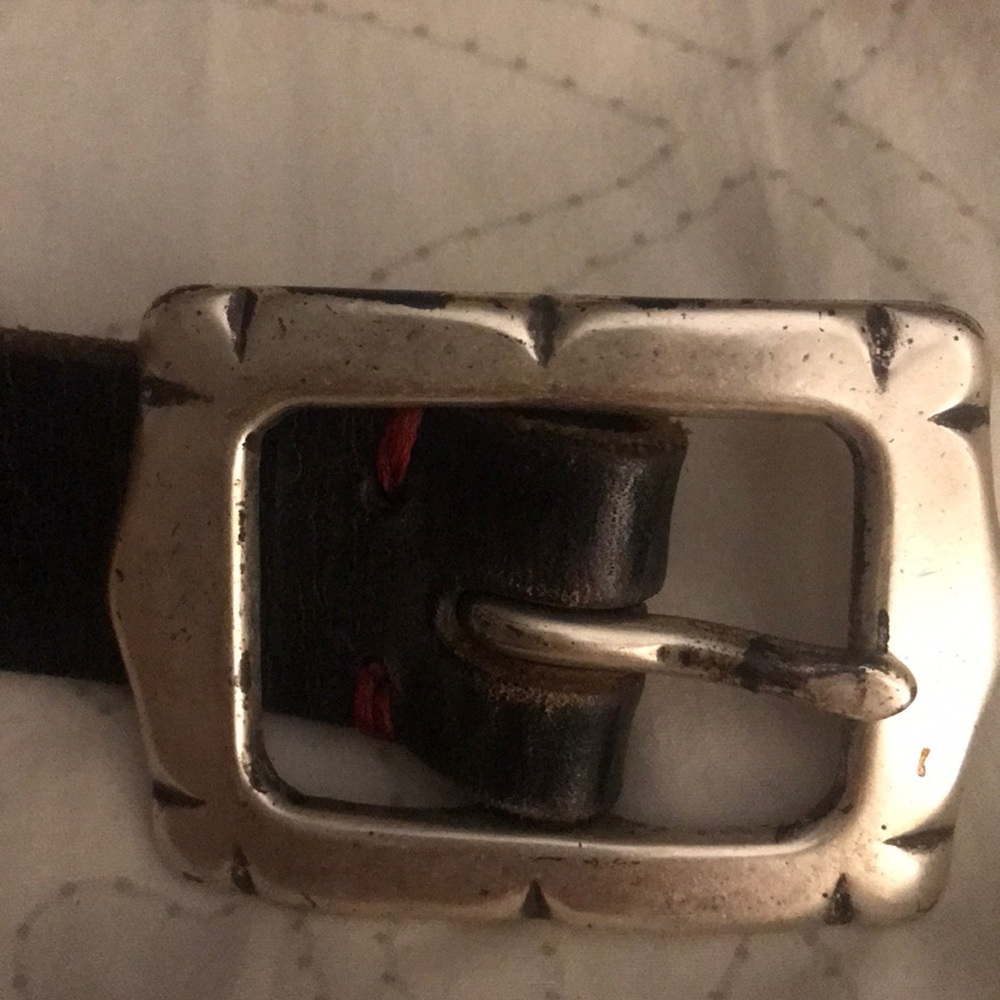 Lucky Brand Black distressed Belt New condition